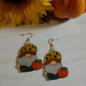 Fall Gnome Earrings